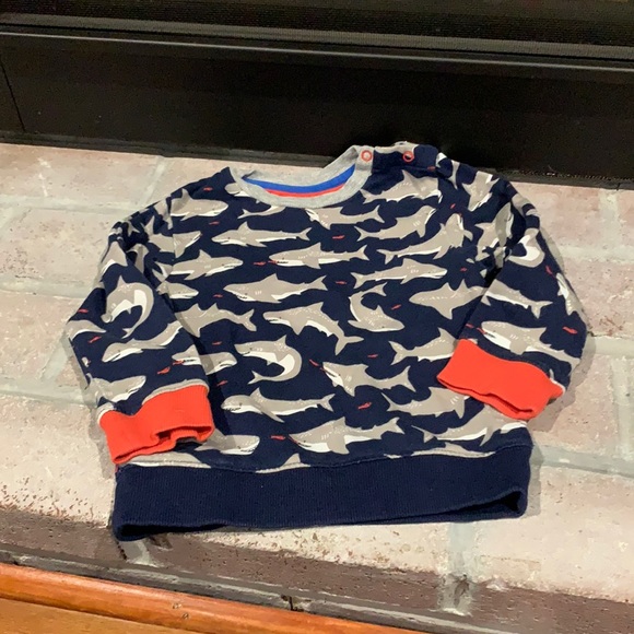 Baby Boden Other - Baby Boden Shark 🦈 Sweatshirt
